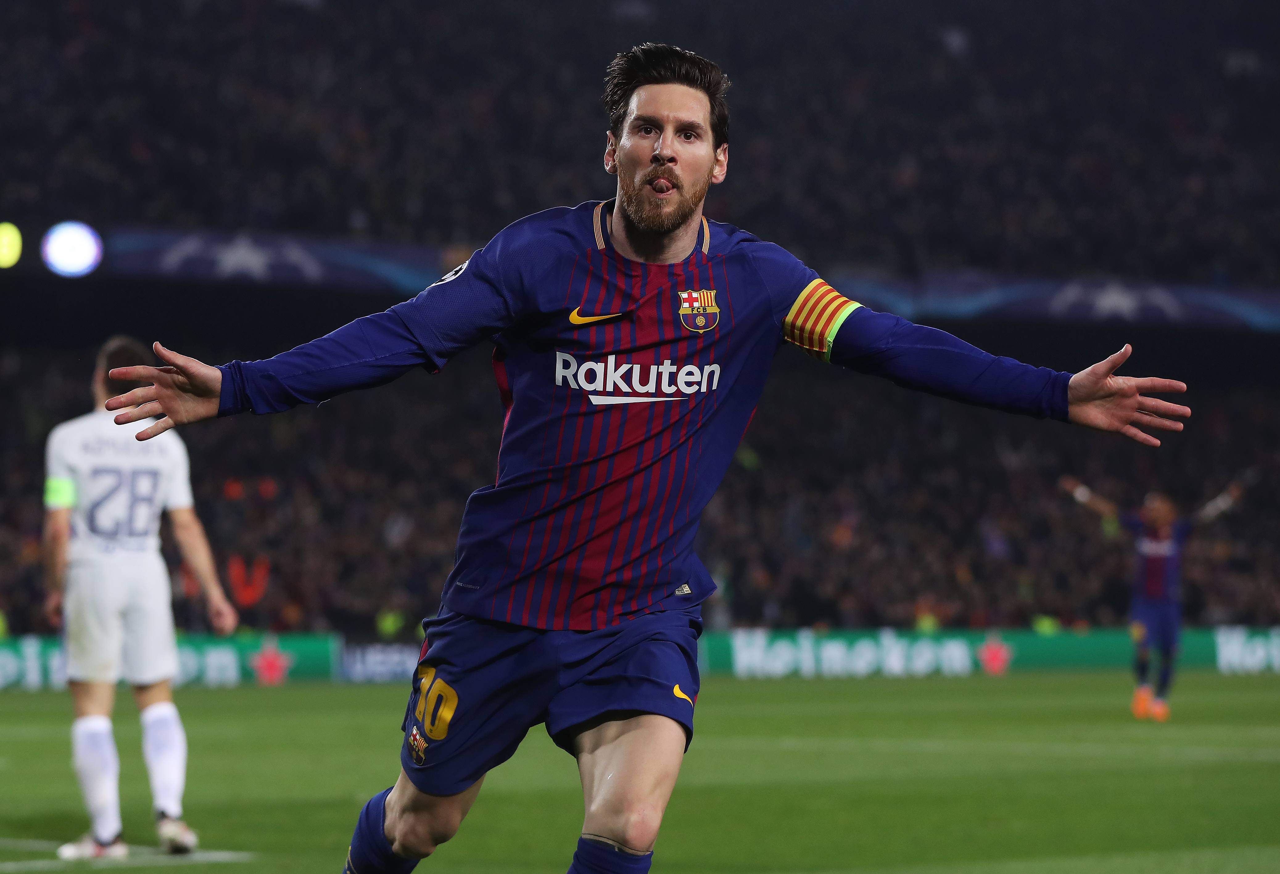 关于日本碾压里昂，梅西高光表现的信息